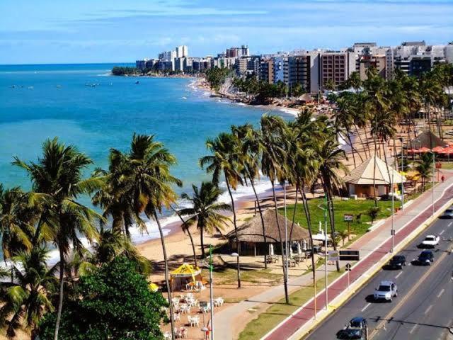 Temporada Com Luxo Em Maceio , Cm Vista Da Praia Extérieur photo